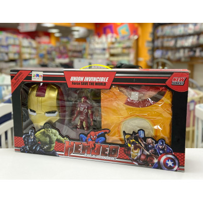 Набор супергероя Marvel Железный человек (WL3033B)