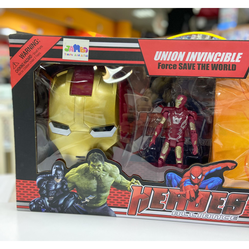 Набор супергероя Marvel Железный человек (WL3033B)