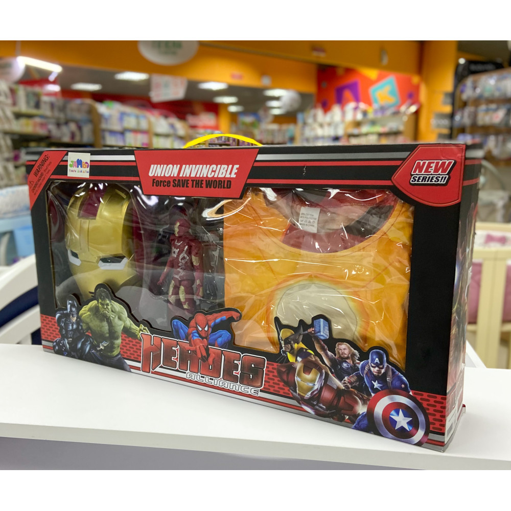 Набор супергероя Marvel Железный человек (WL3033B)