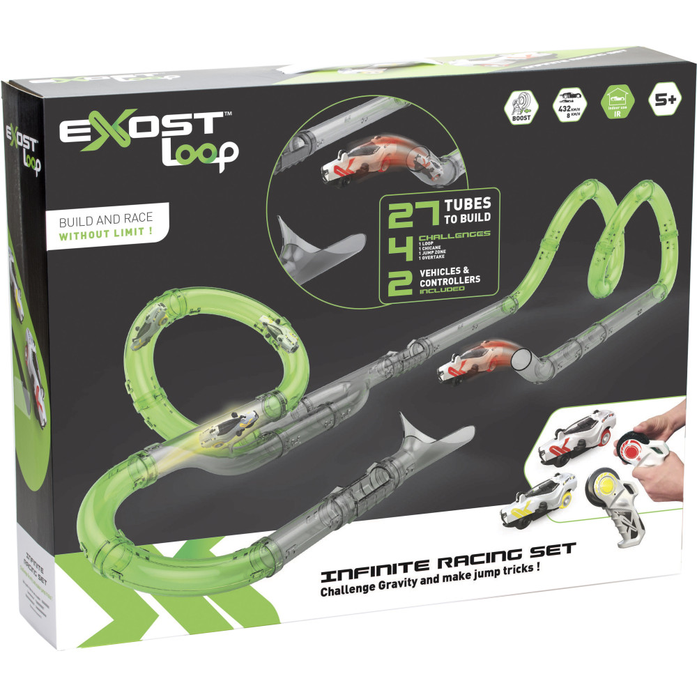 Гоночный трек Exost Loop бесконечность 2 машины 