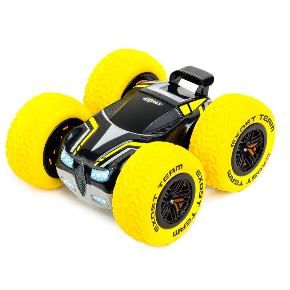 Машинка Exost 360 Cross радиоуправляемая желтая 1:18 (20141-3A)