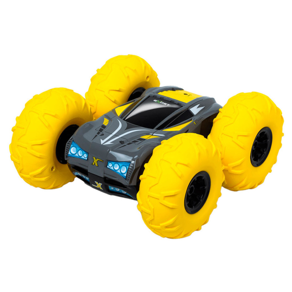 Машинка на радиоуправлении Exost 360 Tornado желтая 1:10