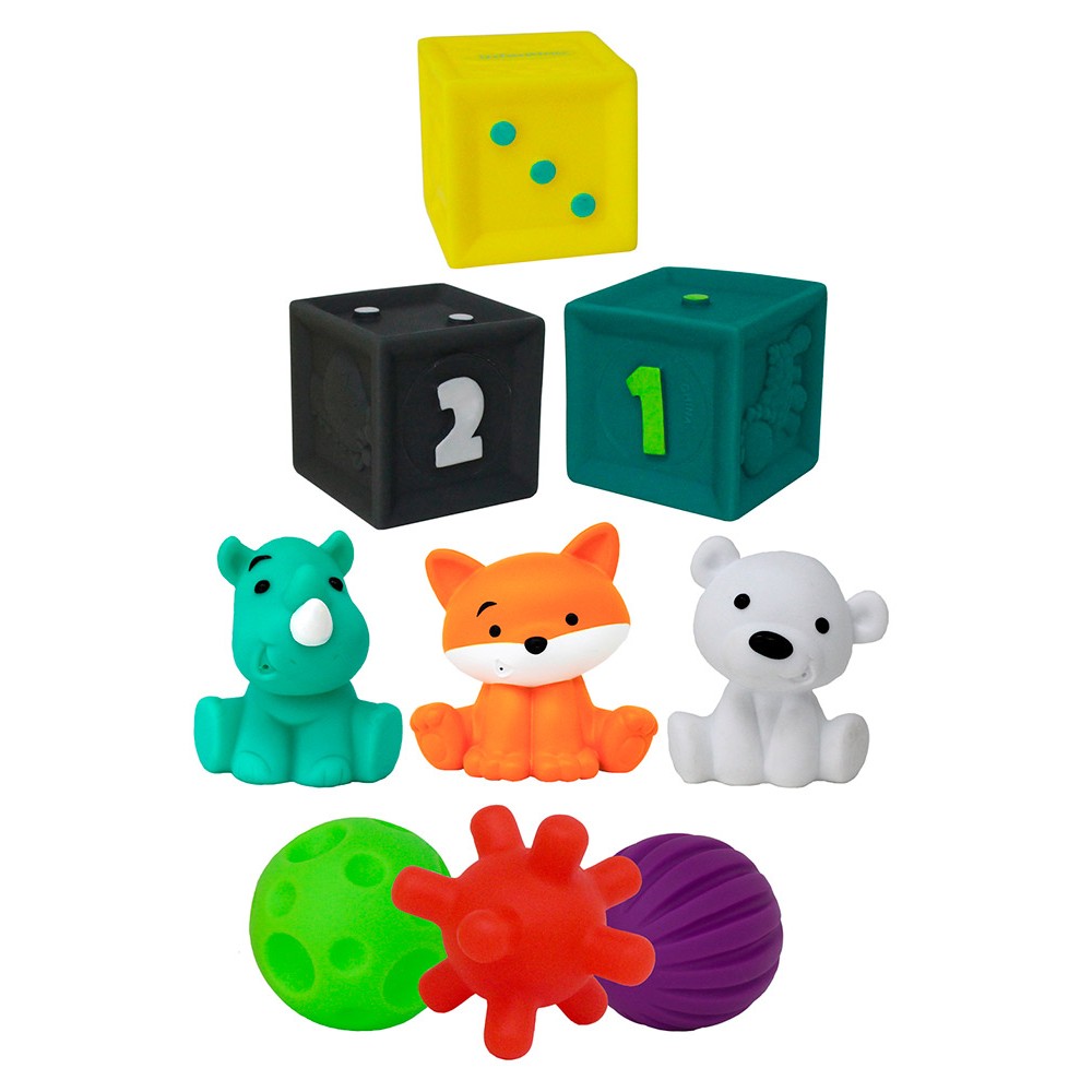 Набор развивающих игрушек в тубусе Infantino (216289I)