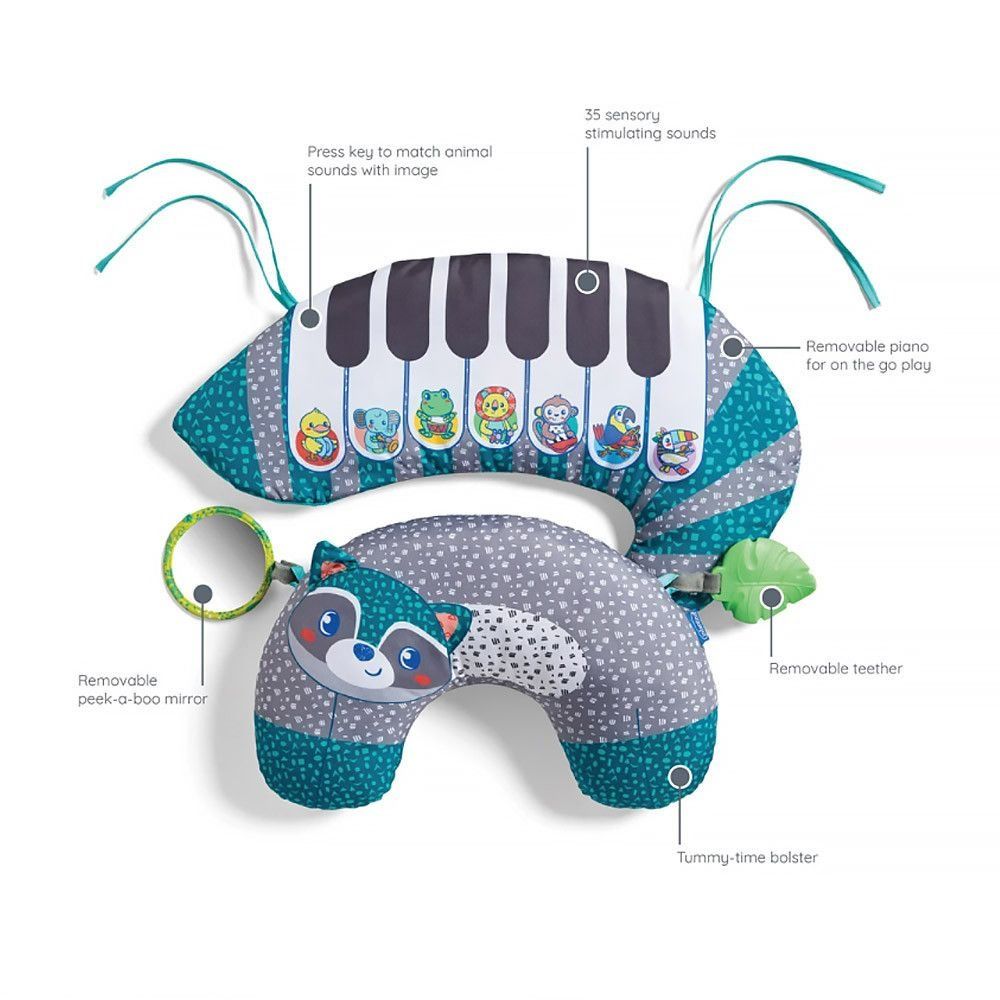 Подушка-рояль 3 в 1 Infantino Енот (313021I)