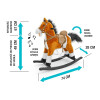 Качалка Milly Mally Mustang Light Brown