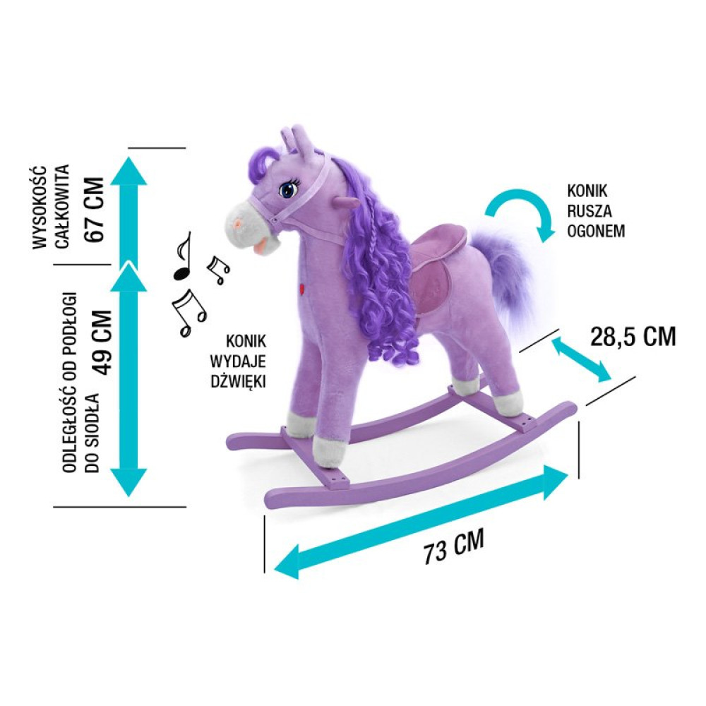 Качалка Milly Mally Pony Princess Violet