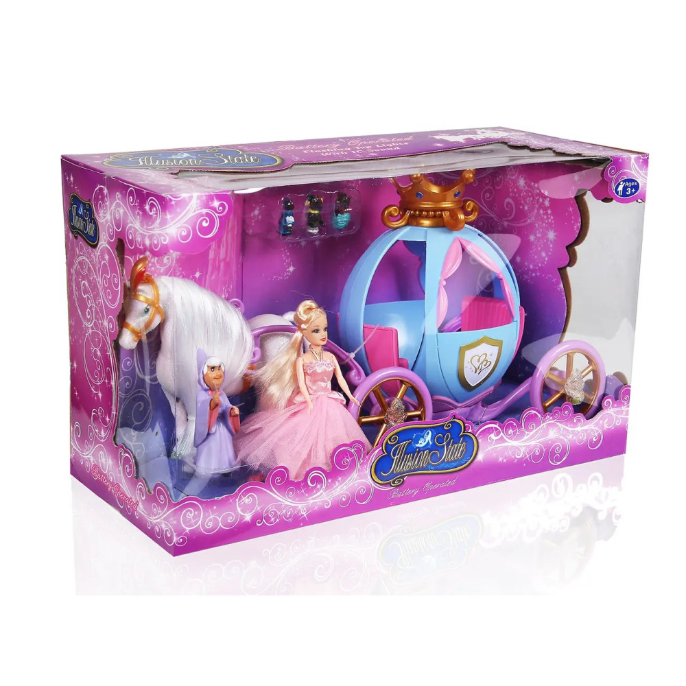 Игровой набор Карета с куклами (205А)