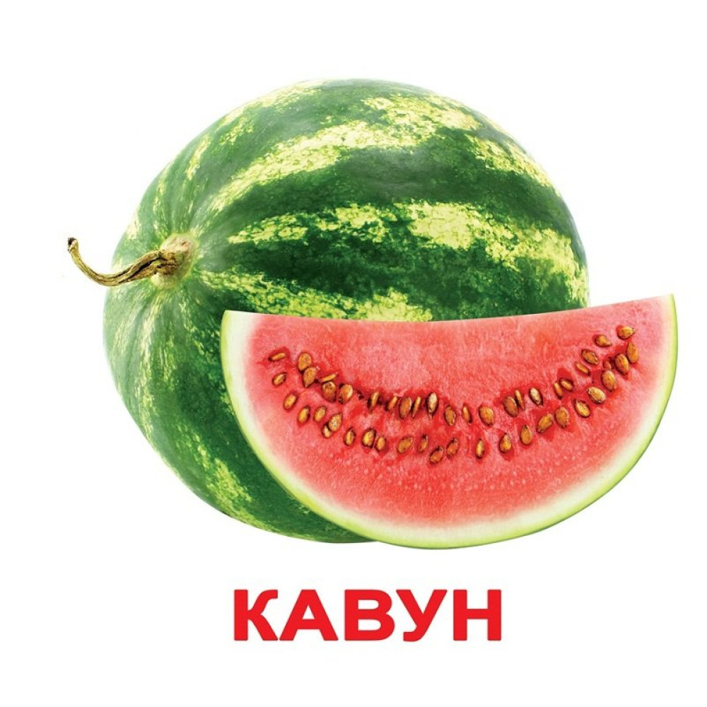 Картки Домана Фрукти українською (86513)