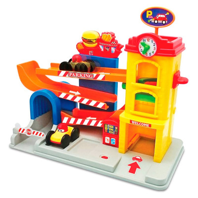 Гараж Kiddieland Занимательный со звуковыми эффектами (055707)