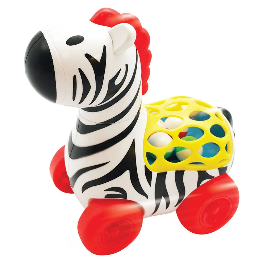 Игрушка на колесах Kiddieland Веселая зебра (056812)