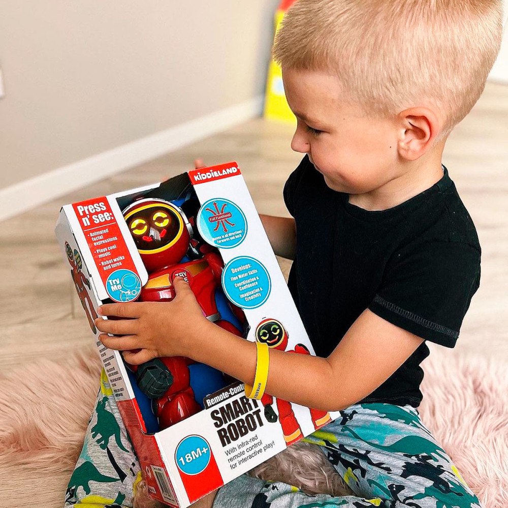 Игрушка на радиоуправлении Kiddieland Мой первый робот (059063)