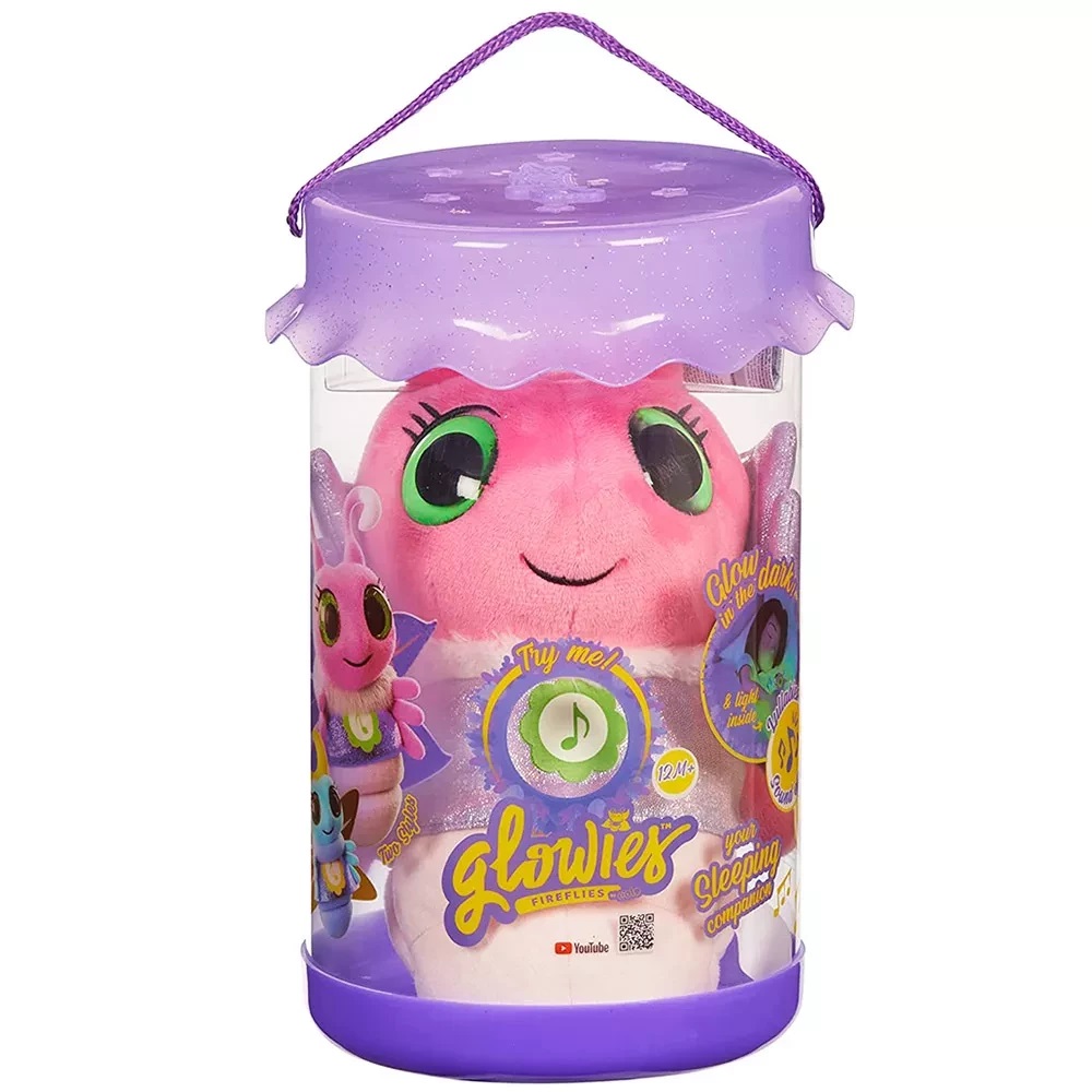 Интерактивная игрушка Glowies Розовый светлячок (GW001)
