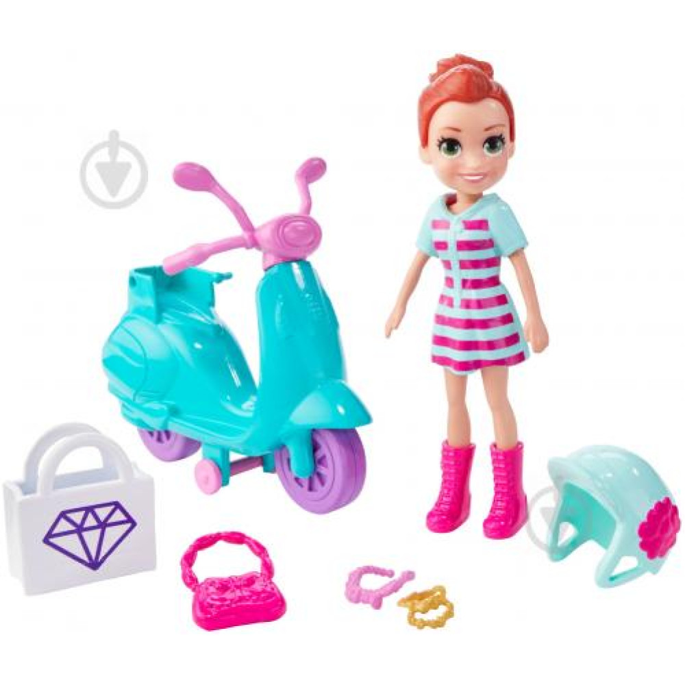 Набор Polly Pocket Моднца на колесах в ассортименте (GFP93)