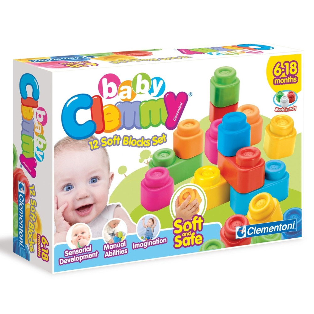 Конструктор Clementoni Baby Clemmy 12 деталей (14706)