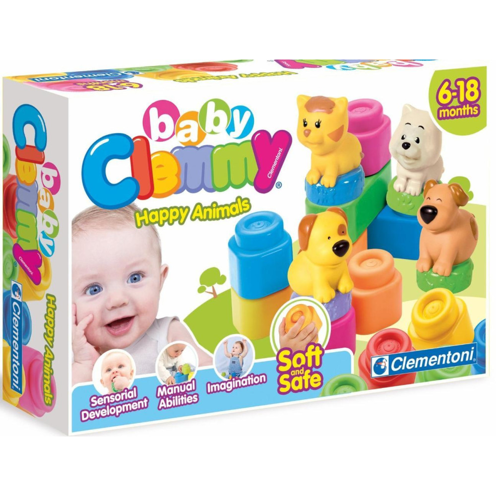 Конструктор Clementoni Baby Clemmy Животные (14773)
