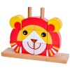 Дерев'яна іграшка Classic world Вертикальний пазл Левеня (5106)