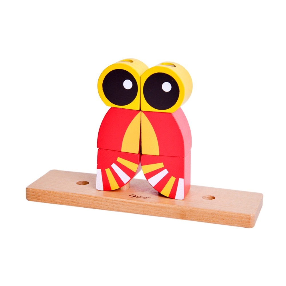 Дерев'яна іграшка Classic world Вертикальний пазл Левеня (5106)