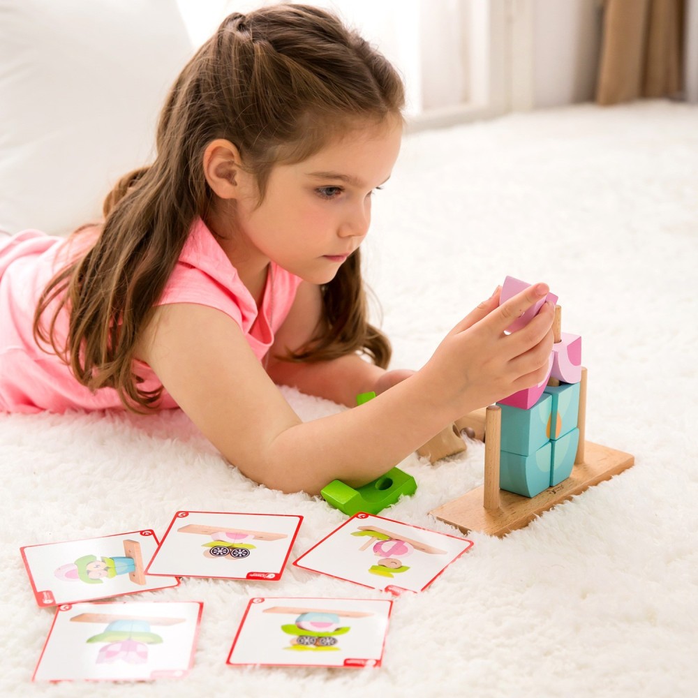 Дерев'яна іграшка Classic world Вертикальний пазл Совеня (3708)