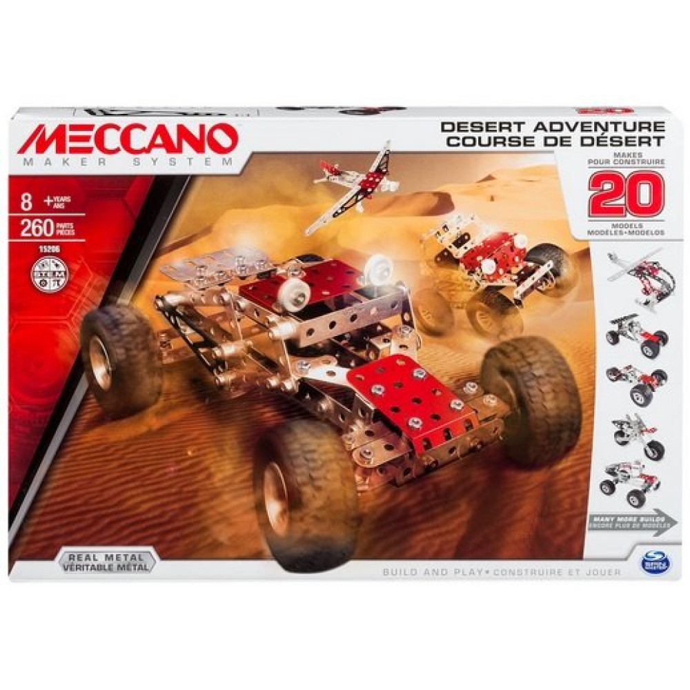 Конструктор Meccano Гонки в пустыне (6026306)