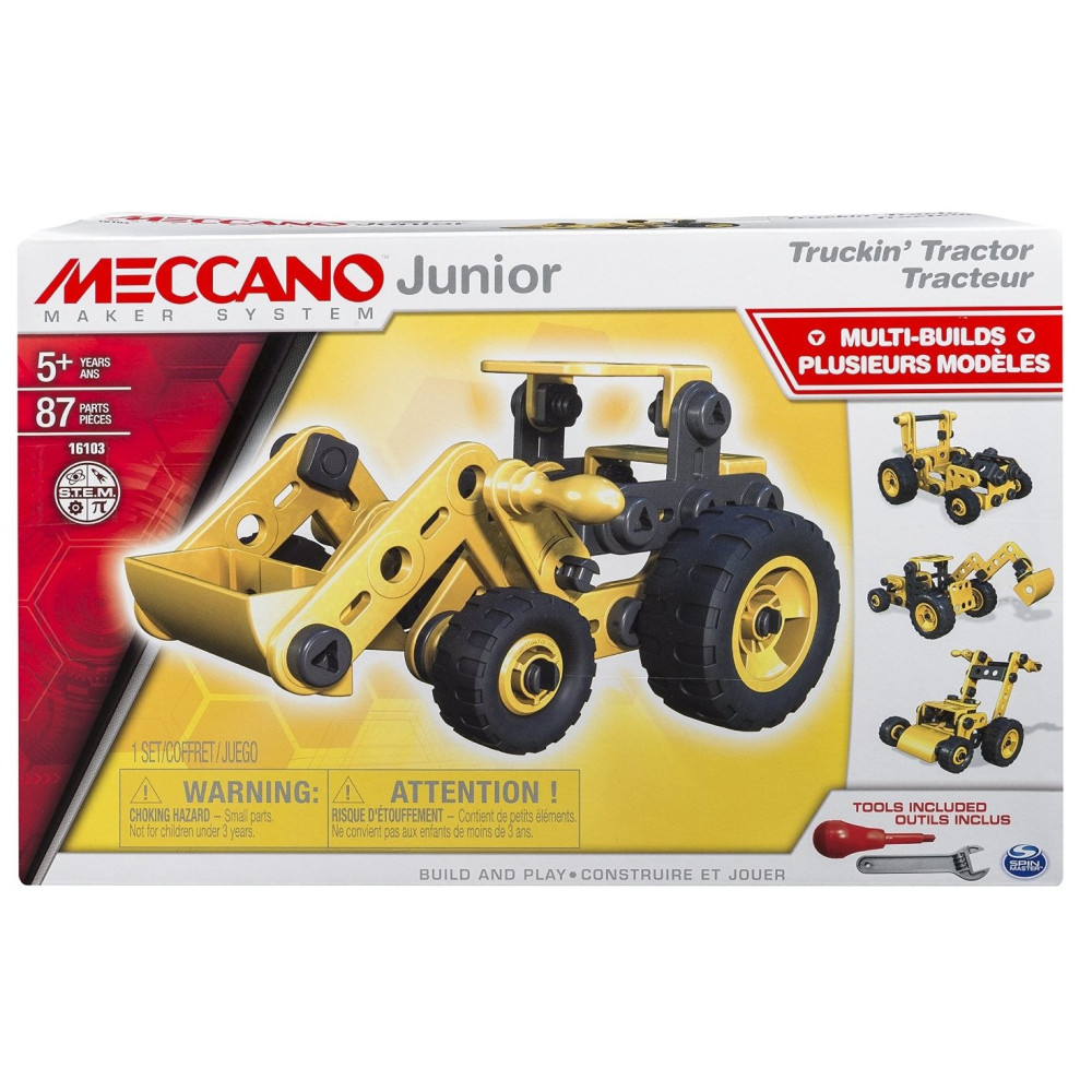 Конструктор Meccano Junior Трактор (6027019)