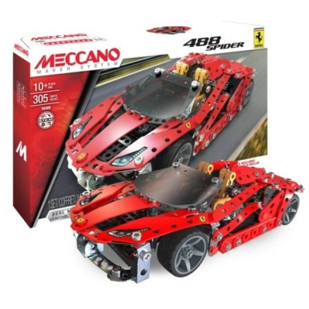 Конструктор Meccano Ferrari GTB 488 Roadster (6028974)