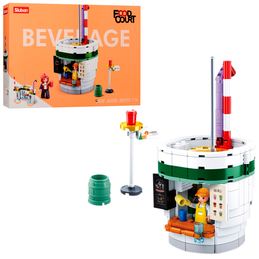 Конструктор Sluban Кафе (M38-B0705D)