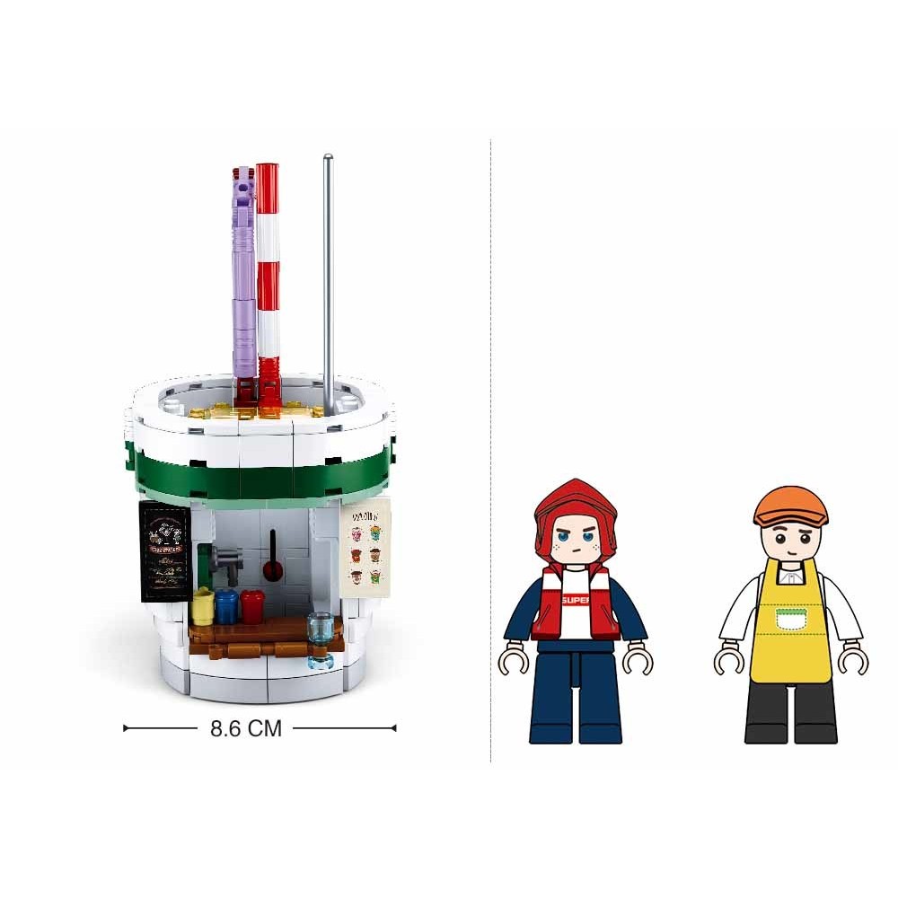 Конструктор Sluban Кафе (M38-B0705D)