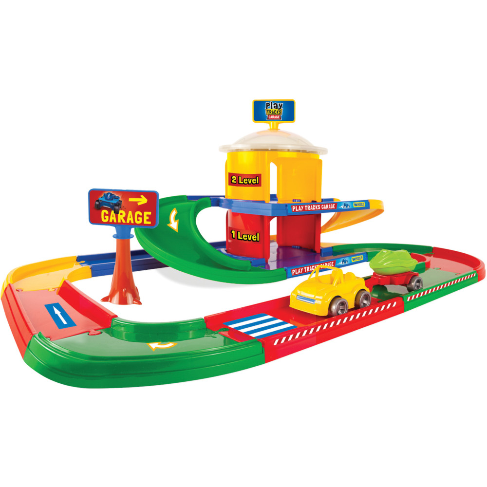 Конструктор Wader Гараж Play Tracks Garage 2 этажа (53010) Конструктор Wader Гараж Play Tracks Garage 2 этажа (53010)
