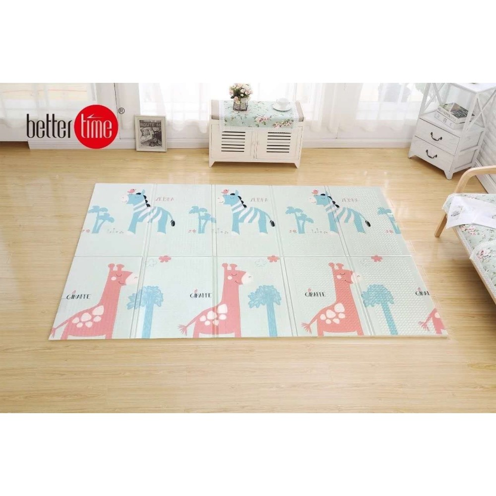 Детский коврик Better time Весёлый Слоник и Жираф PE (FA10218E) Детский коврик Better time Весёлый Слоник и Жираф PE (FA10218E)