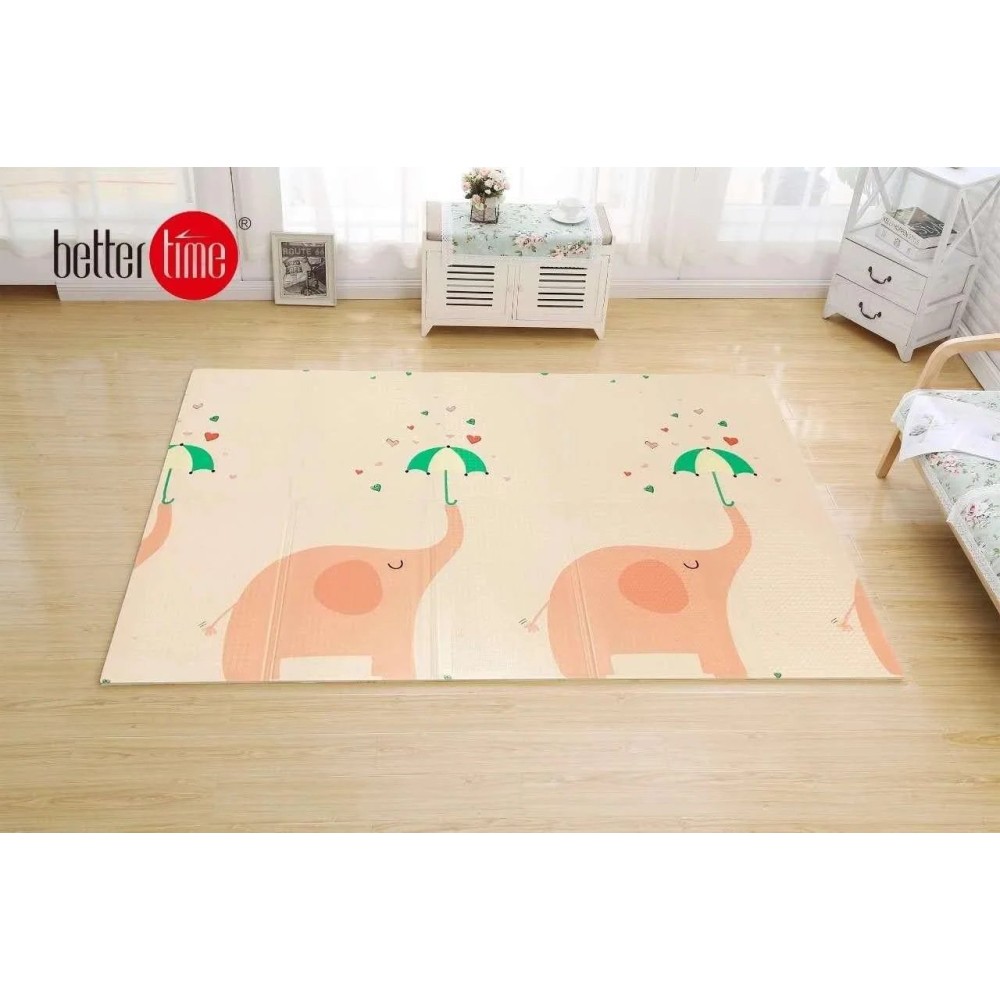 Детский коврик Better time Весёлый Слоник и Жираф PE (FA10218E) Детский коврик Better time Весёлый Слоник и Жираф PE (FA10218E)