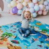 Детский двухсторонний коврик Limpopo Динозавры и Пляжный сезон (LP014-120)