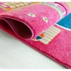 Дитячий ігровий килимок IVI Playhouse 134x200 см, рожевий (8699149500117)