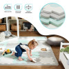 Kinderkraft Luno Shapes - коврик-пазл 30 элементов • Mint  (KPLUSH00MIN0000)