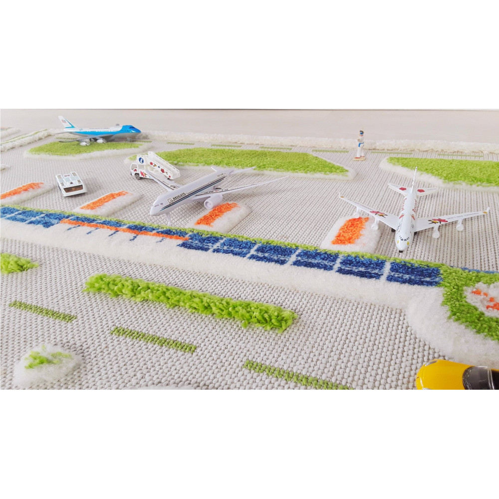 Детский игровой коврик IVI Мини город 134x180 см (8699149514077) Детский игровой коврик IVI Мини город 134x180 см (8699149514077)