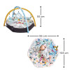 Kinderkraft Smartplay - розвиваючий килимок • Sea (KPSMSE00MUL0000)