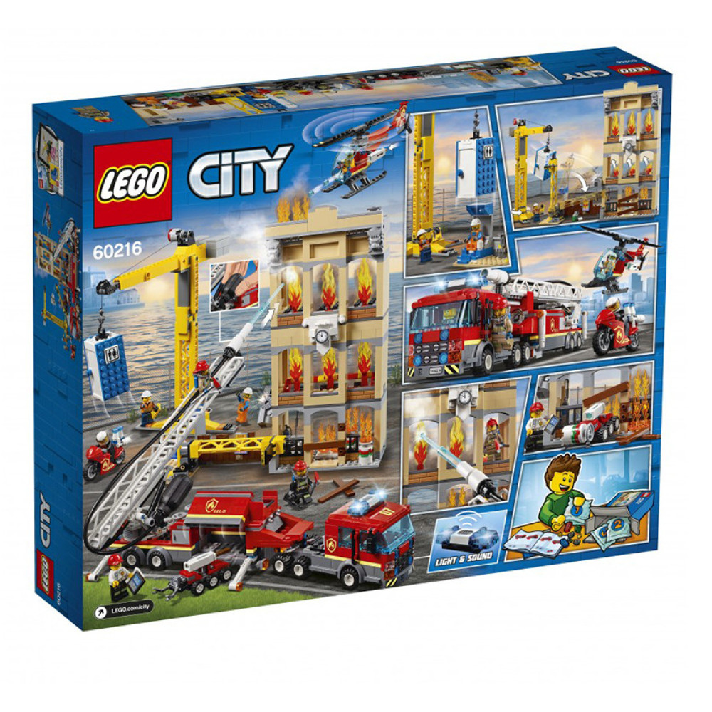Конструктор Lego City Местная пожарная бригада (60216)