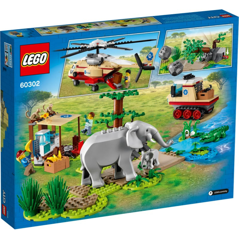 Конструктор Lego City Операция по спасению диких животных (60302) Конструктор Lego City Операция по спасению диких животных (60302)