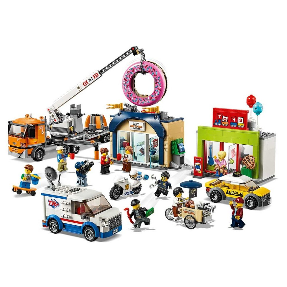 Конструктор Lego City Открытие магазина пончиков (60233)