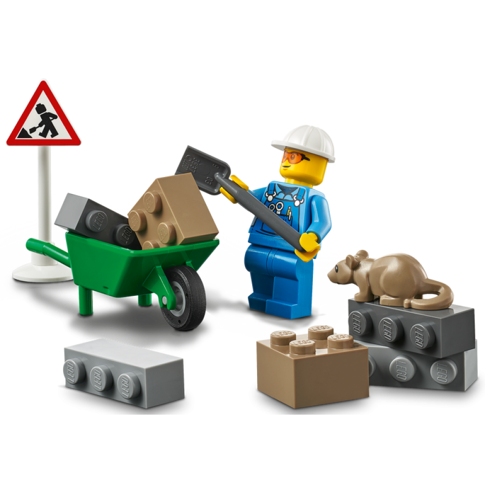 Конструктор Lego City Пикап для дорожных работ (60284)