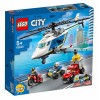 Конструктор Lego City Погоня на полицейском вертолете (60243)