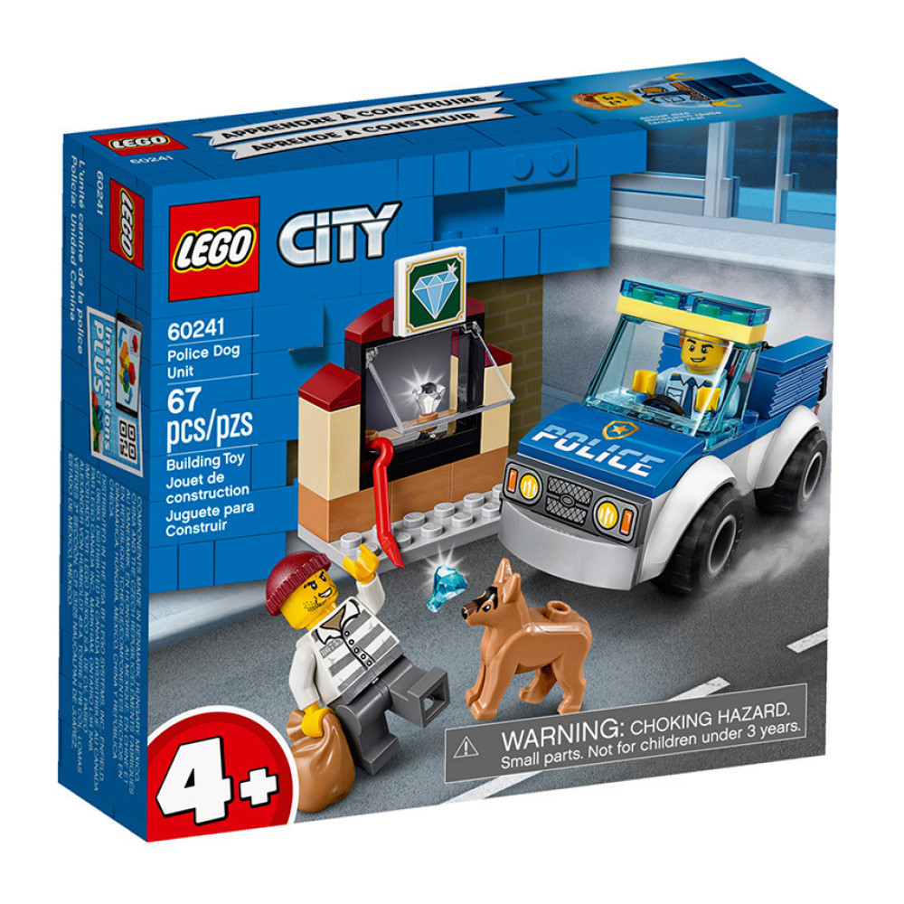 Конструктор Lego City Полицейский отряд с собакой (60241)