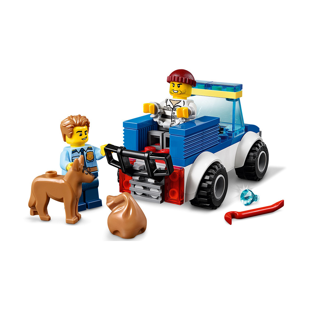 Конструктор Lego City Полицейский отряд с собакой (60241)