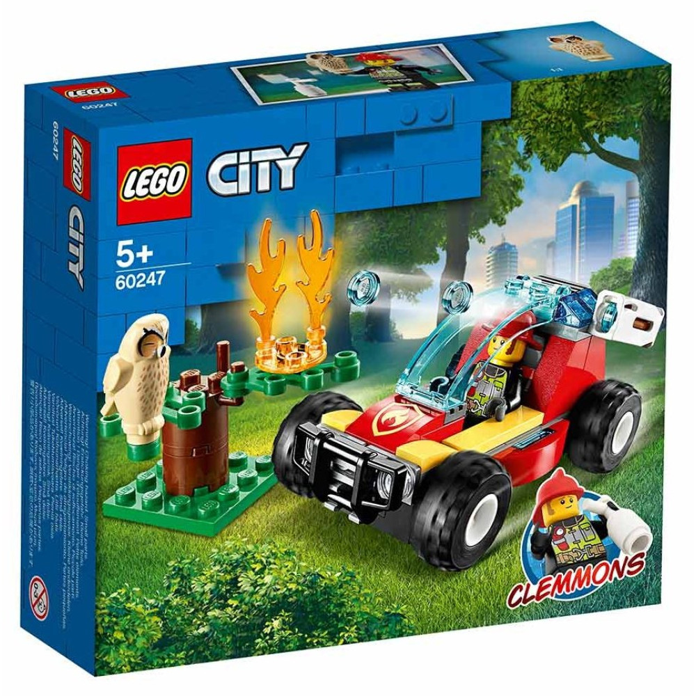Конструктор Lego City Лесные пожарные (60247)