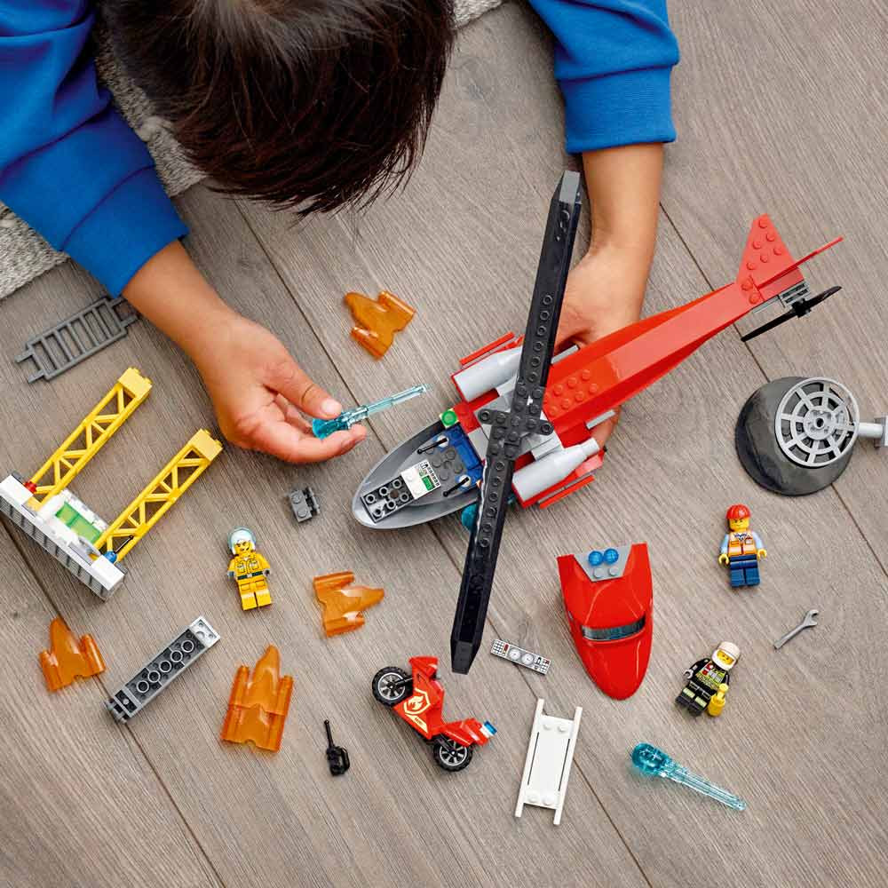 Конструктор Lego City Пожарный спасательный вертолет (60281)
