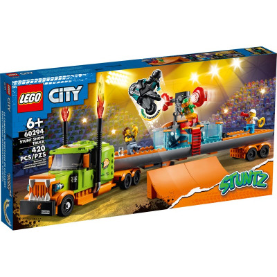 Конструктор Lego City Каскадерский грузовик (60294)