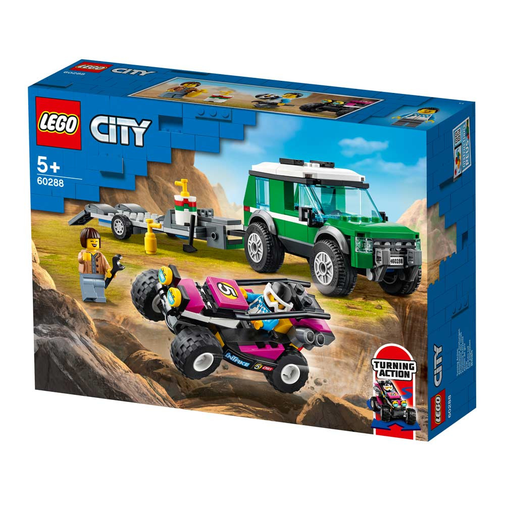 Конструктор Lego City Транспортер гоночного багги (60288)