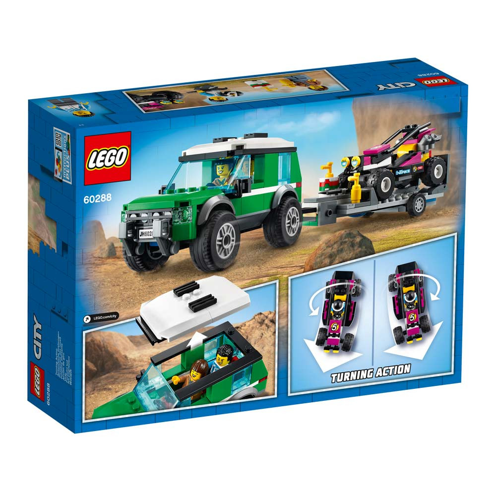 Конструктор Lego City Транспортер гоночного багги (60288) Конструктор Lego City Транспортер гоночного багги (60288)