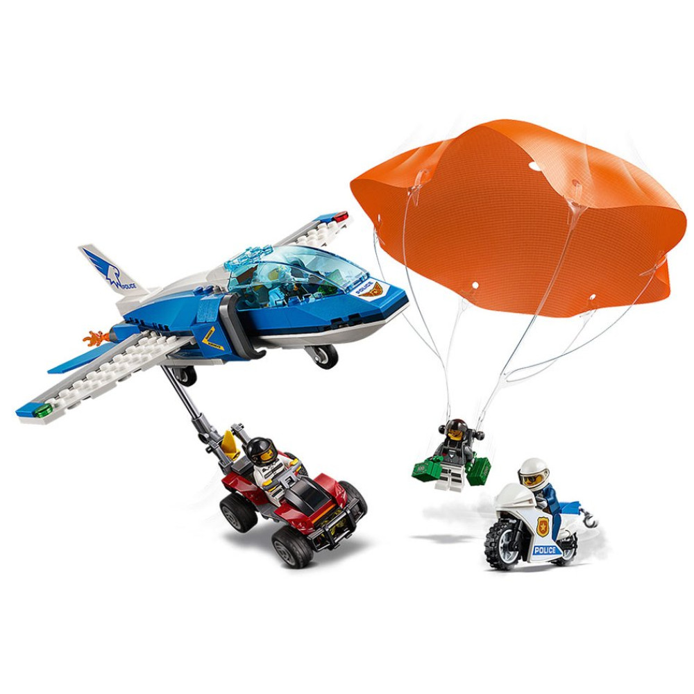 Конструктор Lego City Воздушная полиция арест с парашютом (60208)
