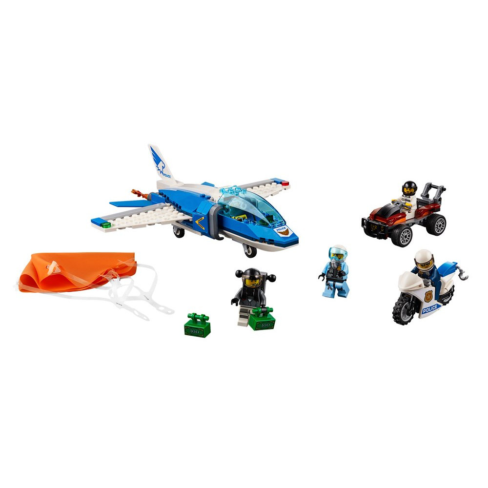 Конструктор Lego City Воздушная полиция арест с парашютом (60208)