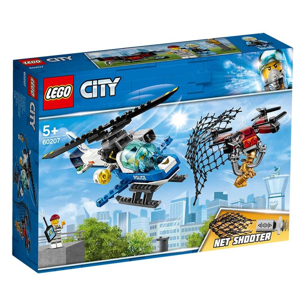Конструктор Lego City Воздушная полиция преследование с дроном (60207)